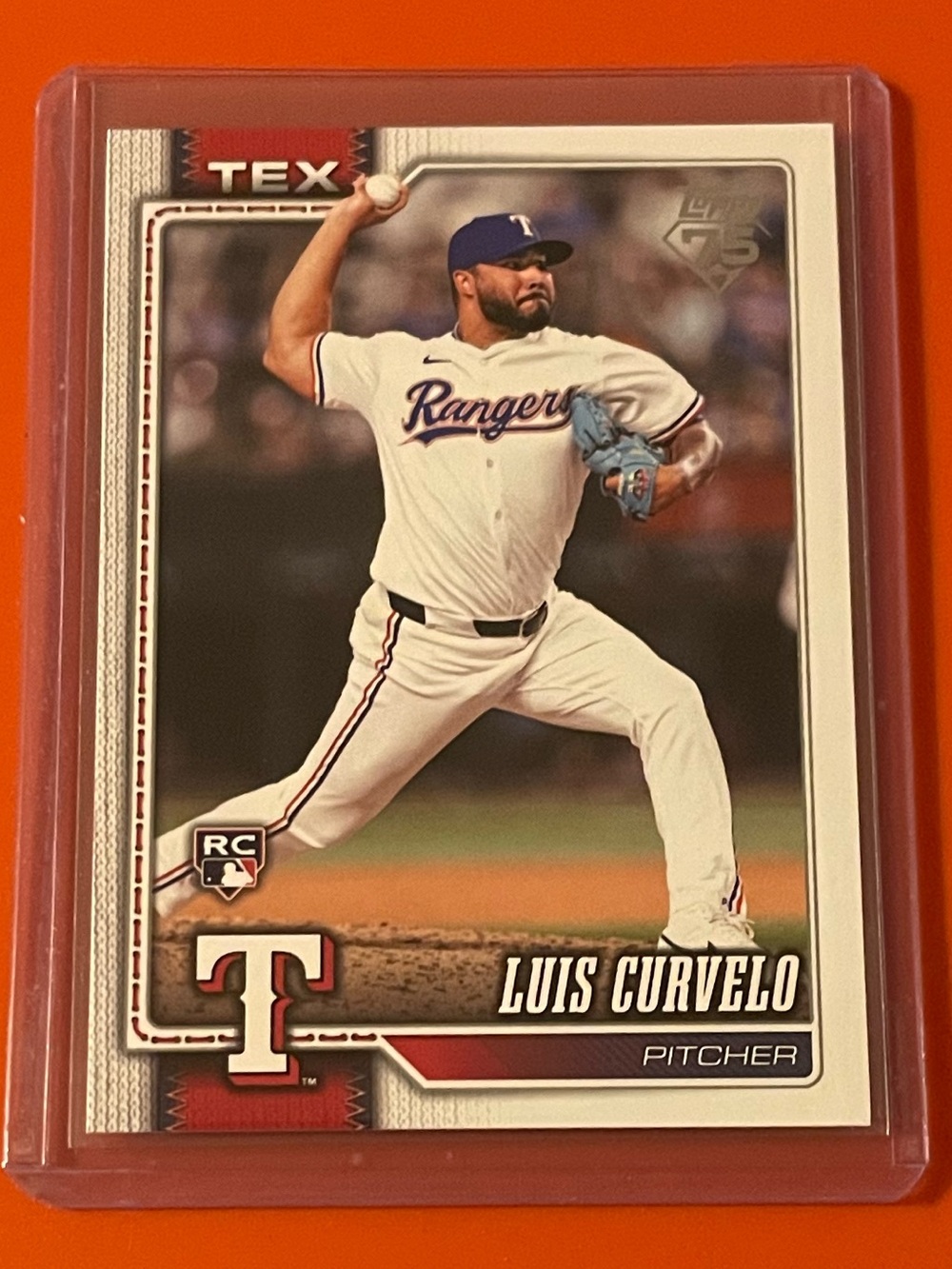 Luis Curvelo #386 [Rookie] 2026 Topps Series 2 Baseball Trading Card - Picture 1 of 2